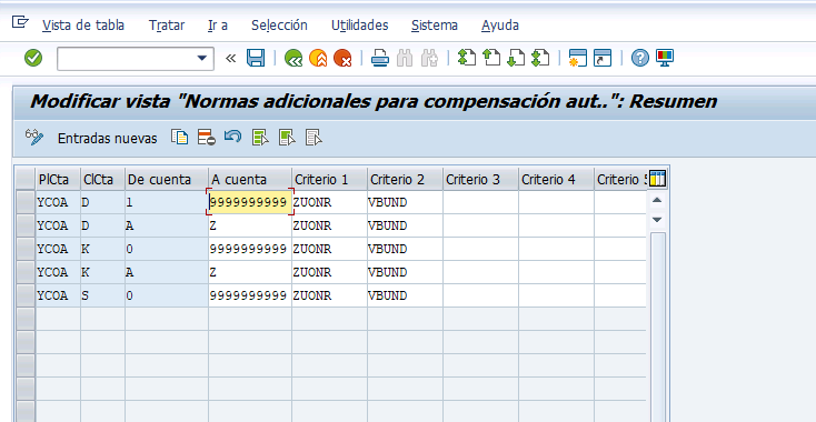 OB74 Normas de Compensación